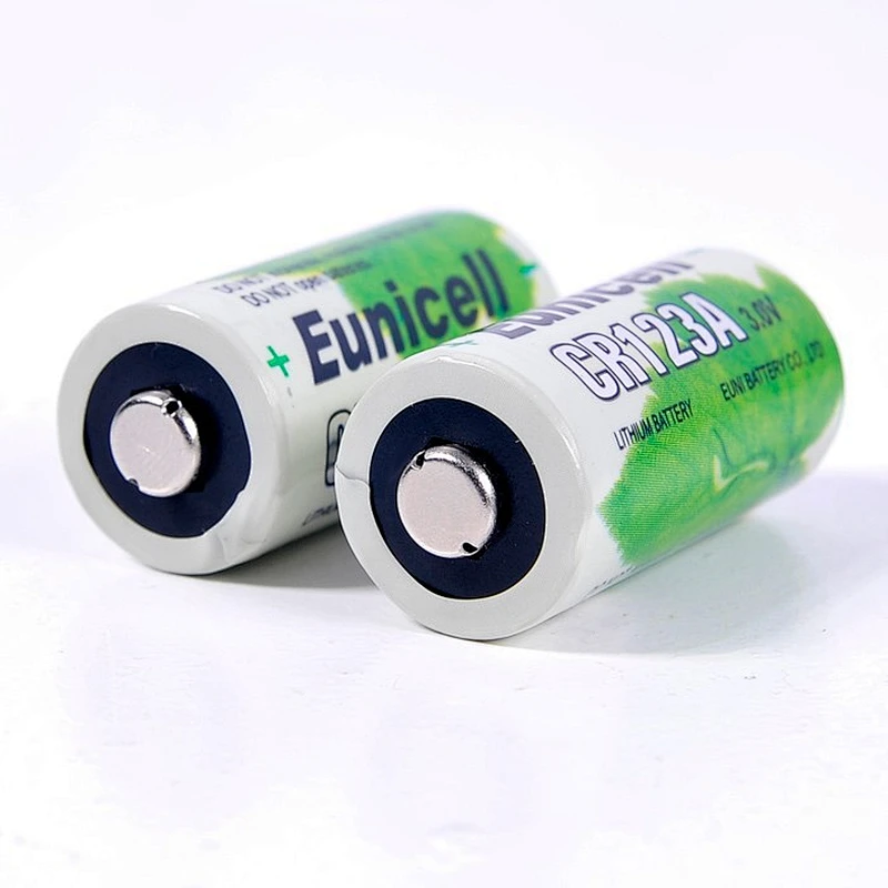 CR123A 1300mAh 3V Li-MnO2 lithium battery CR123A CR2 2CR5