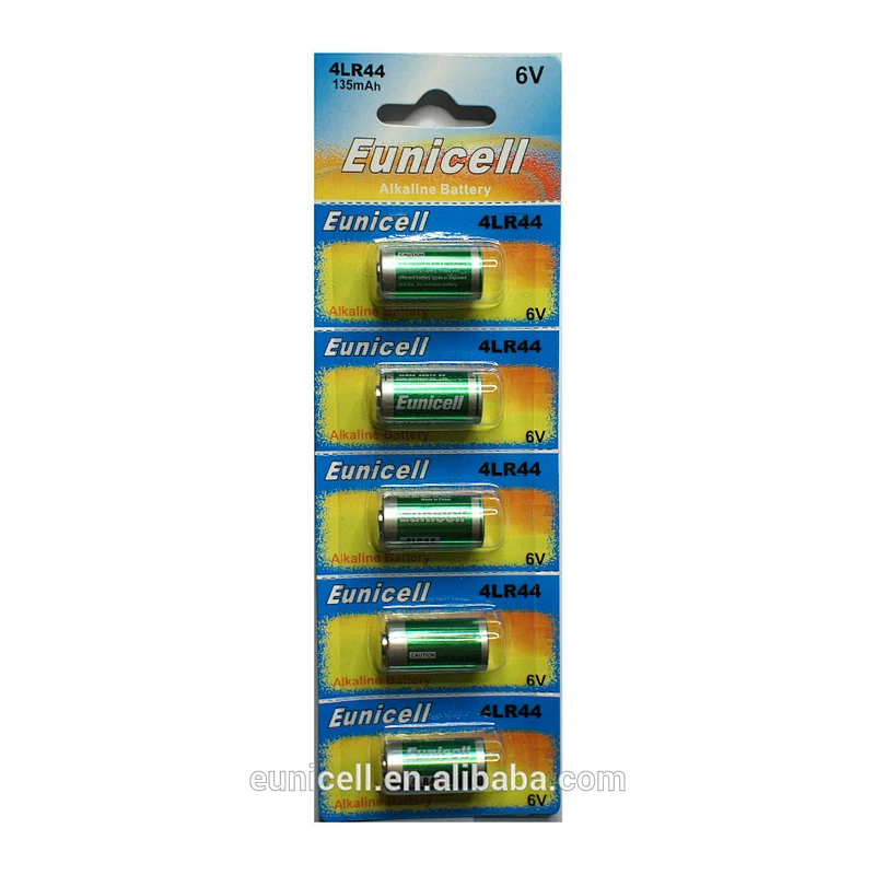 Eunicell 100 x 4LR44 6 Volt Alkaline Batteries (L1325, 28A, A544, PX28A)- Dog Collar Battery