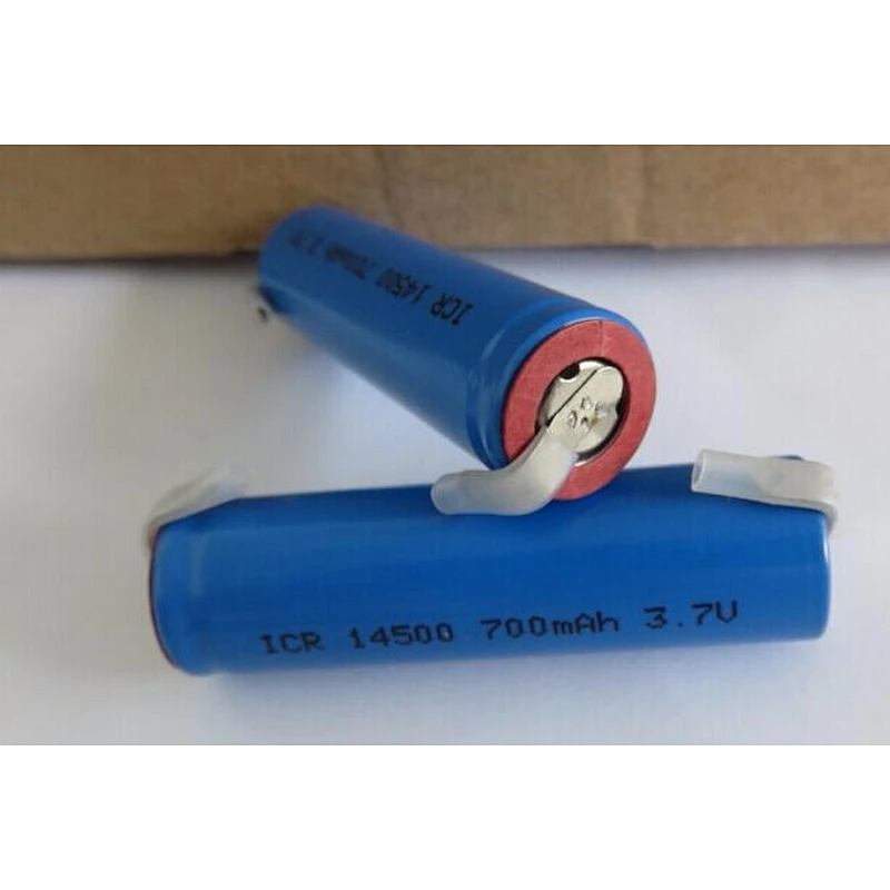 lithium battery Eunciell ICR10180 10180 rechargeable batteries with tabs