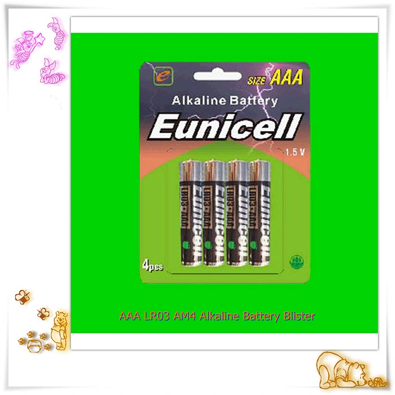 Top wholesale 1.5V AAA LR03 AM4 Alkaline Battery