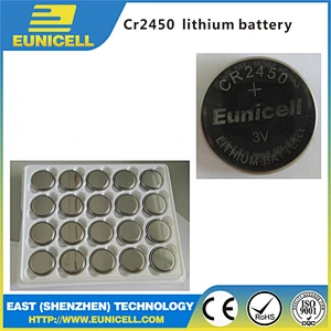 Manufacturer coin CR2477 lithium button battery with solder tabs customized tab