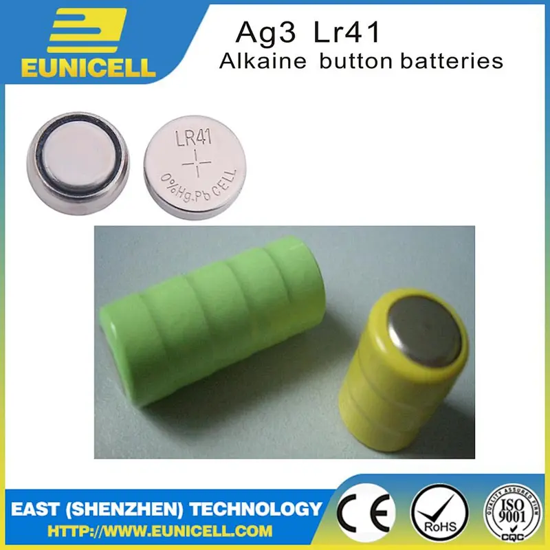AG3 LR41 LR1130  Alkaline button battery 1.5v AG1 AG3 AG10 AG12 AG13 LR43 LR44