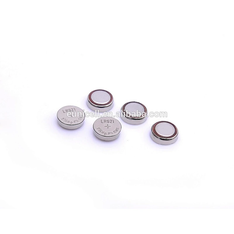 Zn/MnO2 0% Hg Pb AG2 LR59/LR727/LR196 Alkaline Battery for Watch