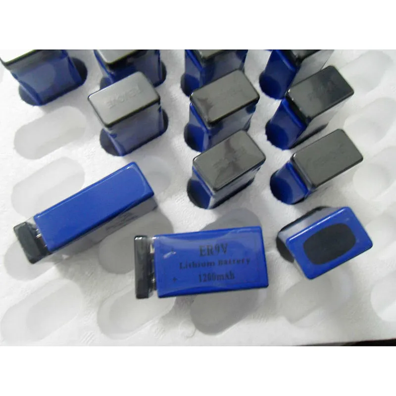 9V Li-MnO2 CR9V Batteries 9V 800mAh