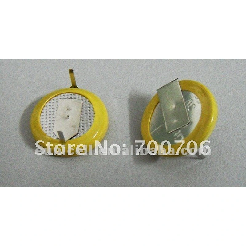 CR1225 3V Button Cell Battery with pcb pins / tabs