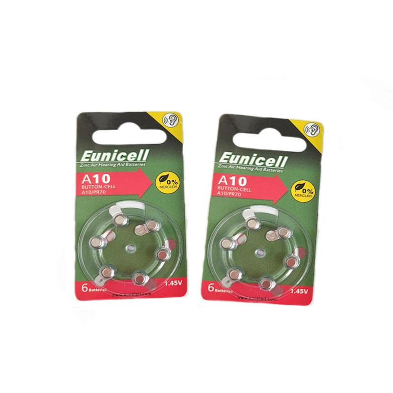 Eunicell Non rechargeable hearing aid A675 batteries