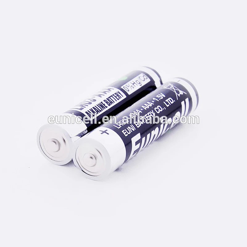 AAA battery alkaline 1.5v Eunicell brand dry batteries AAA LR03