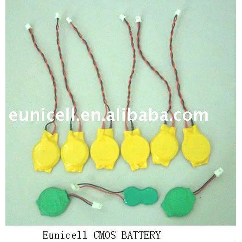 lithium battery 3v cr2032 with solder tabs or pins