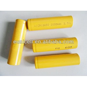 18350 3.7v battery 850mah Lithium 18350 rechargeable battery for e-cigs