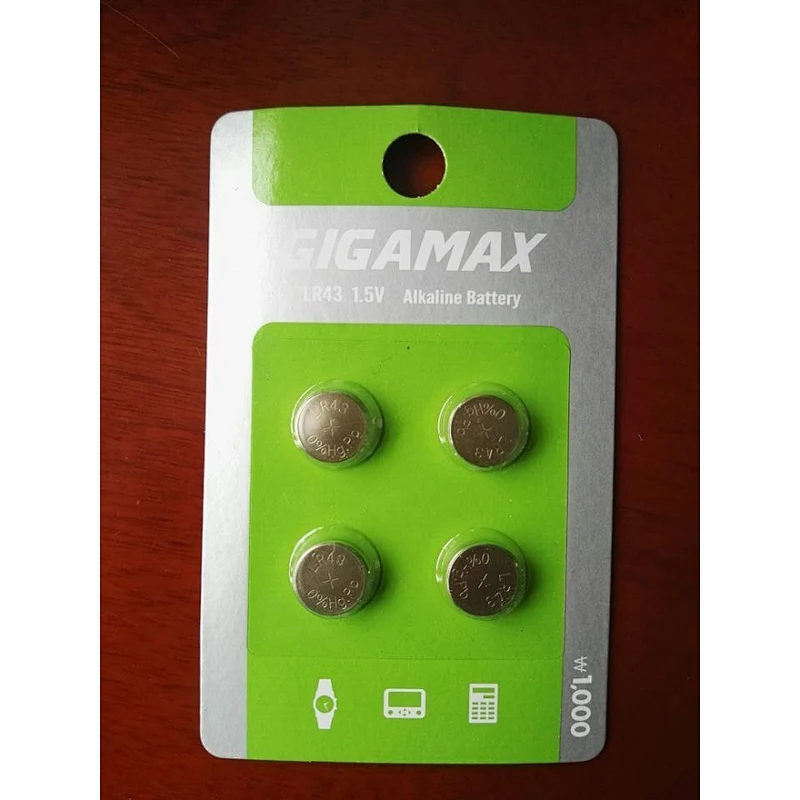 30PACKS 24PACKS 20PACKS 1.5V AG alkaline button cell battery AG1 AG3 AG4 AG10 AG12 AG13 Eunicell batteries