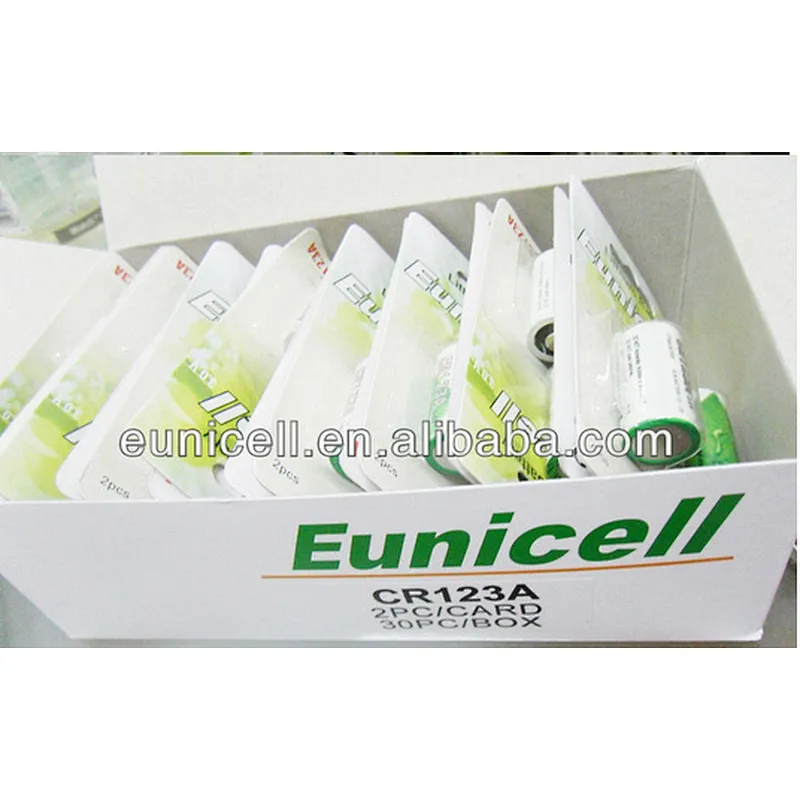 Hot Sale Camera Battery 3v CR123A Lithium Battery CR123A CR2 CR 123 CR17335 123A CR17345 Digital Battery