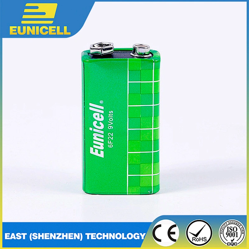 China Alibaba wholesale 9V 6F22 carbon zinc Battery
