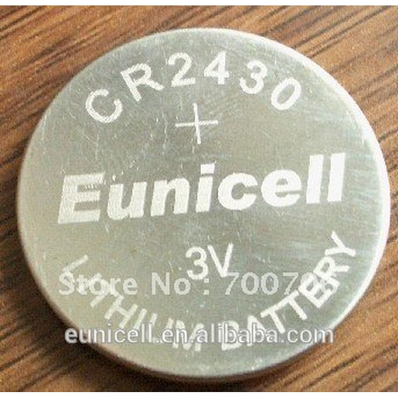 CR2430 lithium coin battery 3v Lithium battery batteries