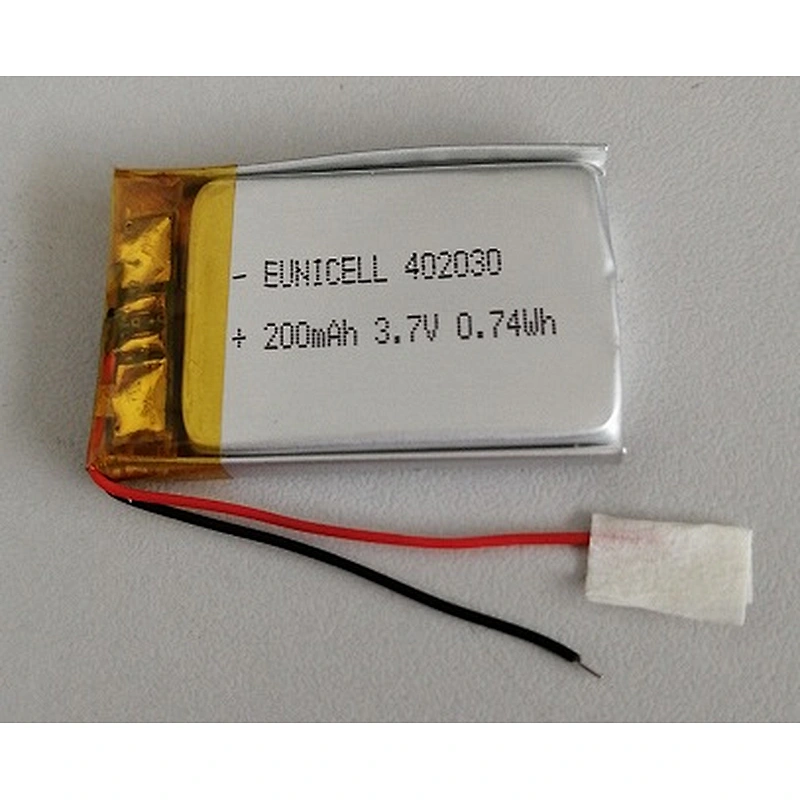 Eunicell 3.7v li-poly rechargeable batteries 431730 200mAh