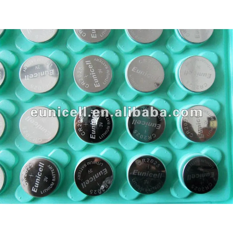 Super Quality CR2025 3.0v lithium button CR2025 Cell Batteries
