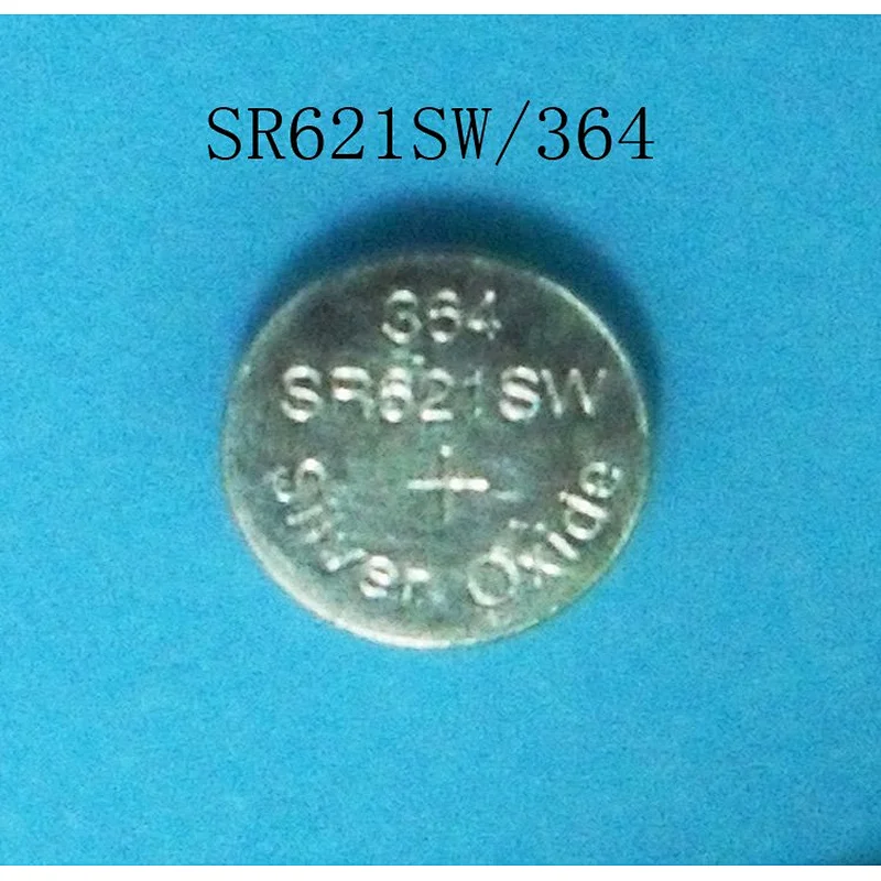 SR621sw 364 Silver Oxide Button Cell SR621 1.55v for Mini Watch and micro electronics devices Battery