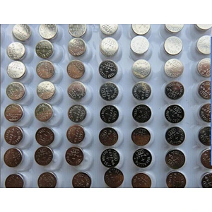 Eunicell battery 1.5v LR43 ag12 LR41 ag3 ag10 ag1 ag13 LR44 0% Hg Pb button cell battery