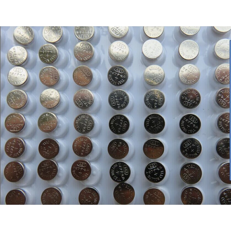 Eunicell battery 1.5v LR43 ag12 LR41 ag3 ag10 ag1 ag13 LR44 0% Hg Pb button cell battery