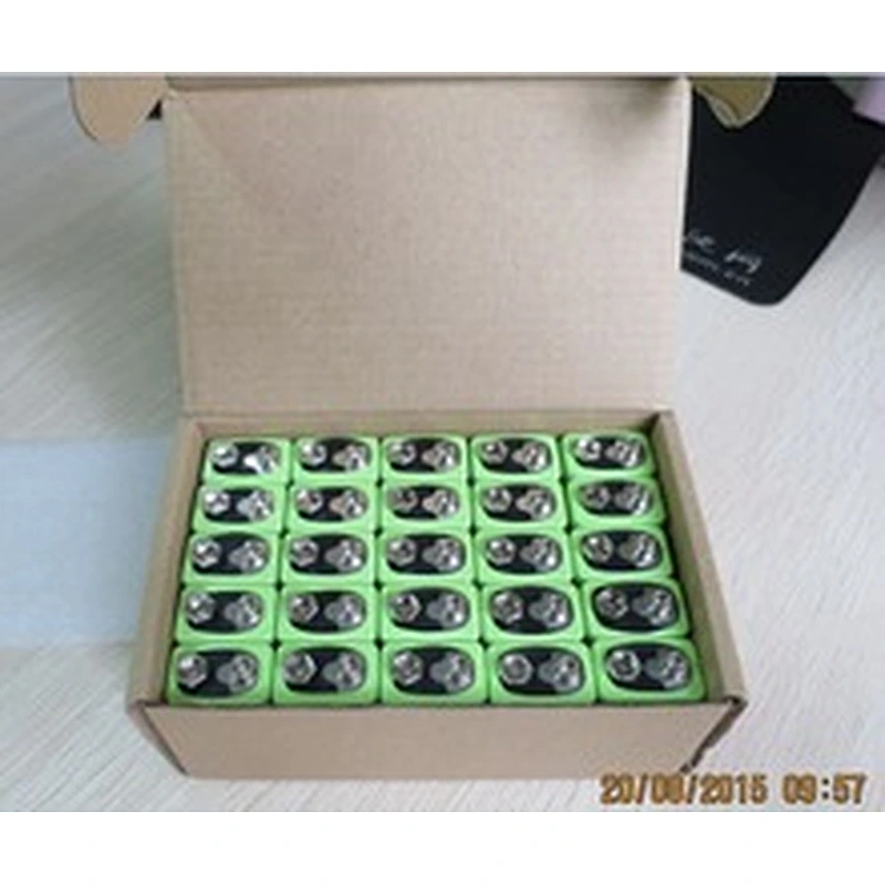 6F22 Rechargable Lithium Battery 9V 210mah nimh battery