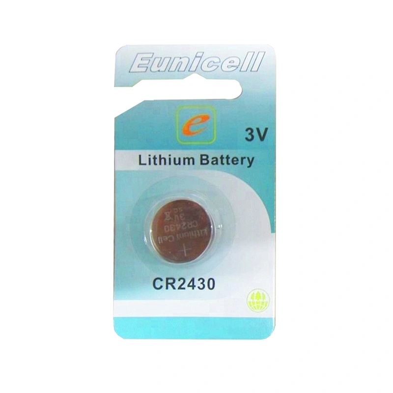 3v cr2430 275mah lithium button watch battery