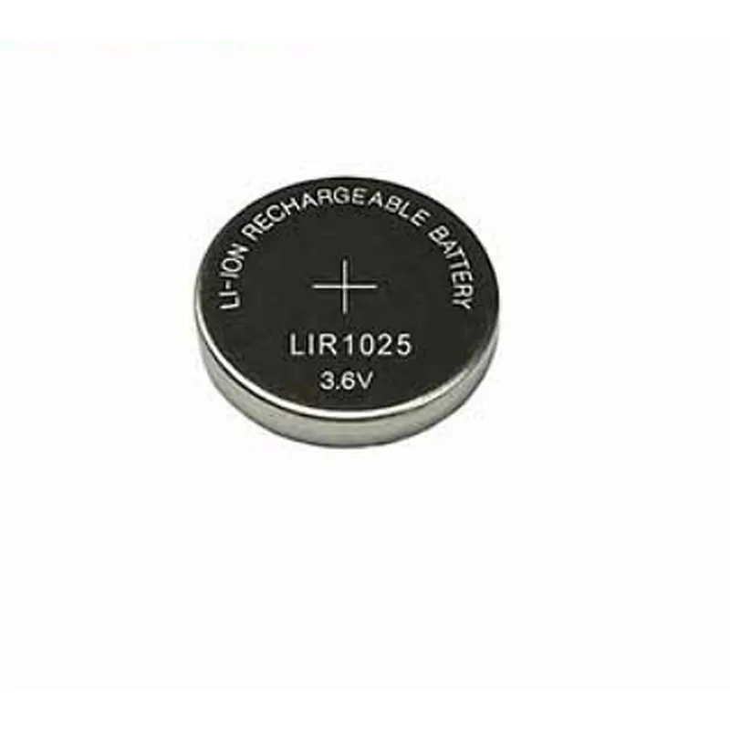 Lithium ion rechargeable battery 3.7V 6mAh LIR1025