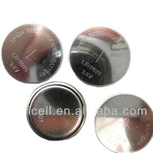 Lir2025 lir2025 3.6V Rechargeable Battery with tabs LIR2025