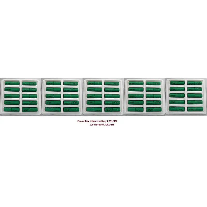 Eunicell 6 Volt 2CR1/3N / 28L / PX28L / L544 Lithium Battery