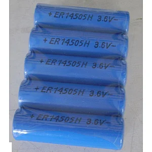 Factory supply er14505 battery er14505 aa 3.6v lisocl2 battery