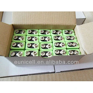 Excellent quality 9V NiMH 250mah rechargeable battery