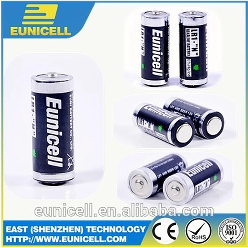 Eunicell 1.5V Alkaline Battery Size N LR1 MN9100 E90 bulk wholesale lot
