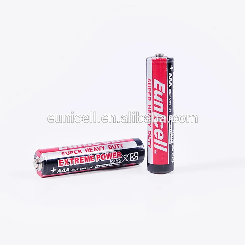 R03 battery size AAA R03 UM-4 dry battery