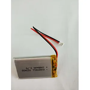 3.7V Lithium Li Ion Polymer Battery LP103450 1800mAh rechargeable