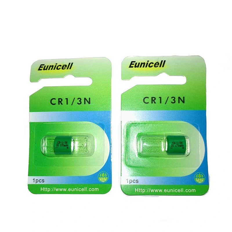 Long discharge 3V Lithium CR1/3N battery 170mAh 2*CR1/3N battery pack