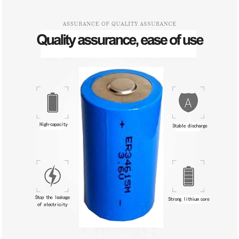 3.6V 19Ah Lithium-ion Chloride Battery ER134615 cylindrical battery