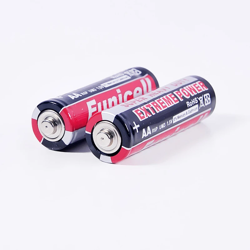 wholesale 1.5v R6 UM3 Carbon Zinc Battery AA super battery