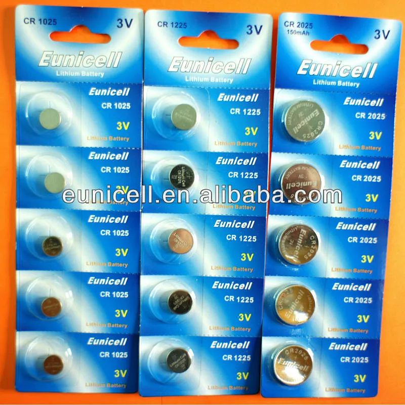 Hot sell CR1225 3V LITHIUM BATTERIES