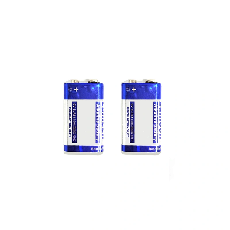 Disposable battery 6LR61 alkaline battery 9V dry battery for alarm doorbell