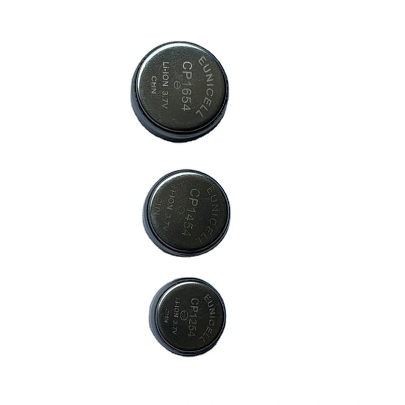 High quality cp1654 3.7v rechargeable li ion button cell battery LIR1654 LIR 1654
