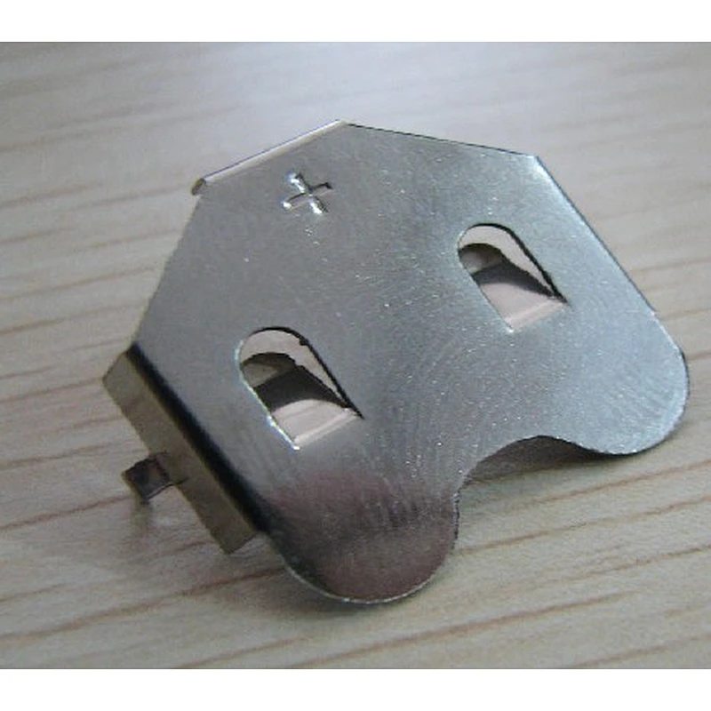 coin cell battery contact holder for cr2032