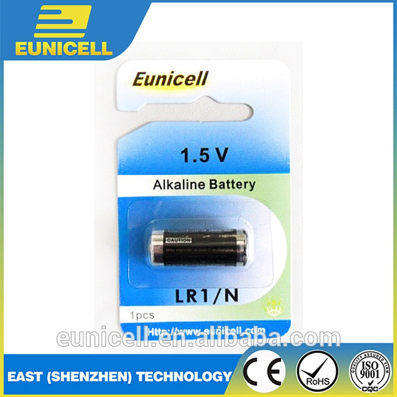 Eunicell 1.5V Alkaline Battery Size N LR1 MN9100 E90 bulk wholesale lot