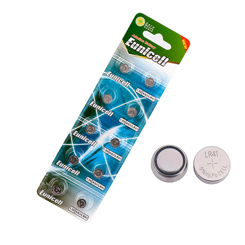 LR50 Alkaline Zn/MnO2 1.5VLithium  625A lr9 button cell batteryEunicell LR50