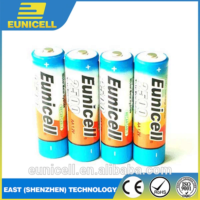 Rechargeable NIMH AA Eunicell Battery