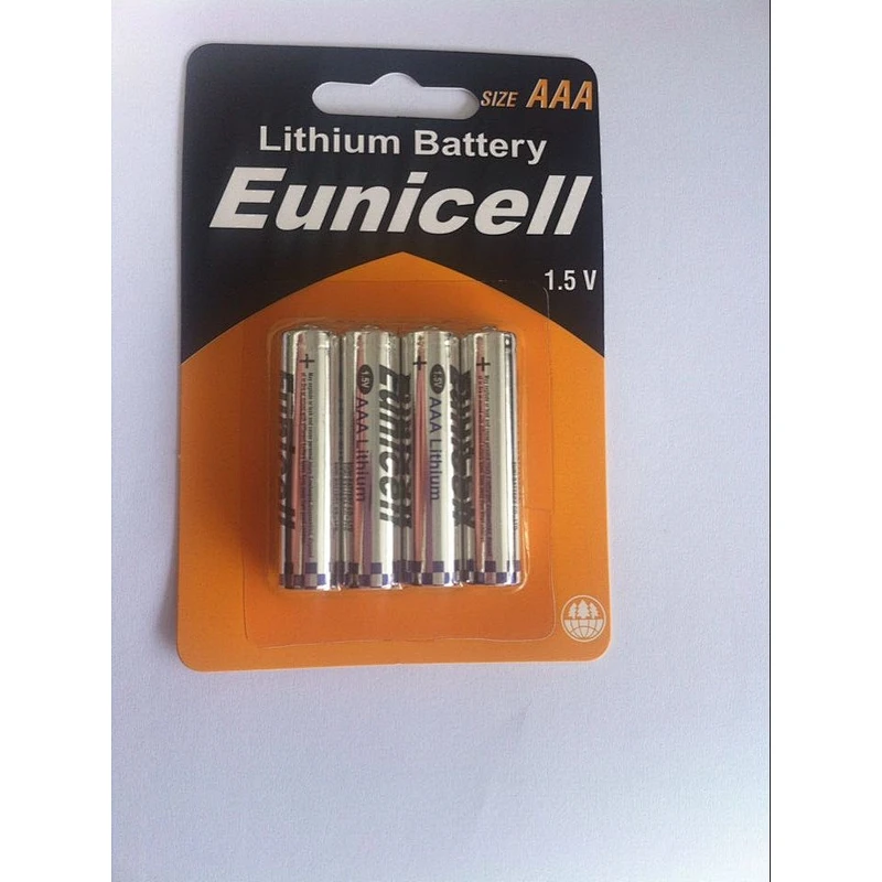 Primary Li-Ion Type 1.5V FR03 FR6 Li-Ion Battery AA AAA Sizes cell