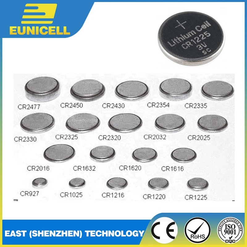 Watch Battery 3v LiMnO2 CR2325 Mini Button Cell Battery