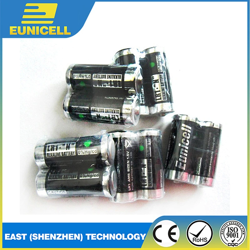 Super Alkaline Battery OEM Accepted High Quality Lr1 N Size Toys Tools Electronics Power with  MSDS