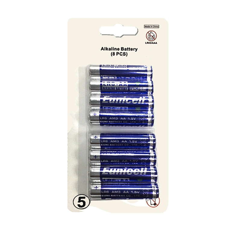 Alkaline1.5V AA Battery Primary Dry Batteries from China