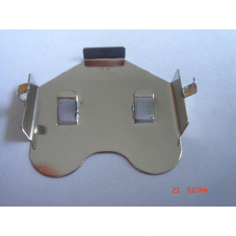 coin cell battery contact holder for cr2032