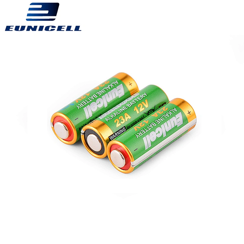 Mercury free 0% Hg Pb 23A MN21 A23 12V Alkaline button cell battery 23A 27A LR1 4LR44