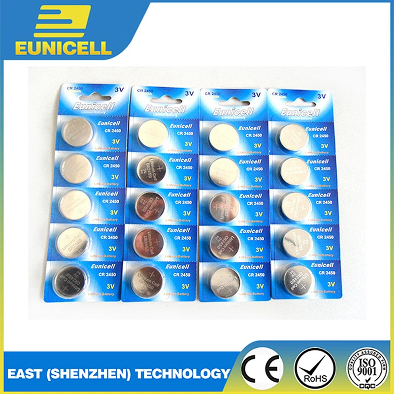 Lithium button cell CR2016 batteries battery 3V watch batteries hot sale
