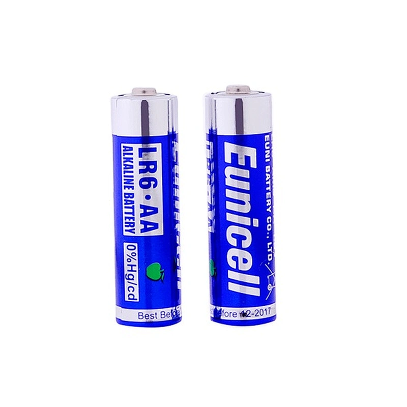 Eunicell alkaline 1.5V LR6 size AA AM3 primary dry battery for toys remote
